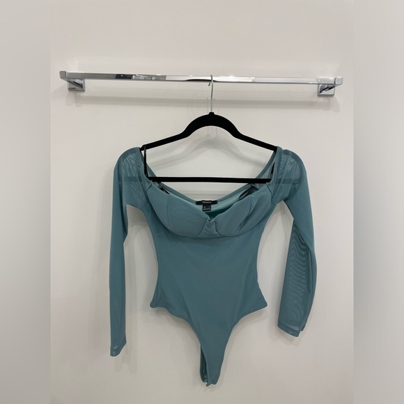 Teal long sleeve top🩵 - Picture 1 of 3